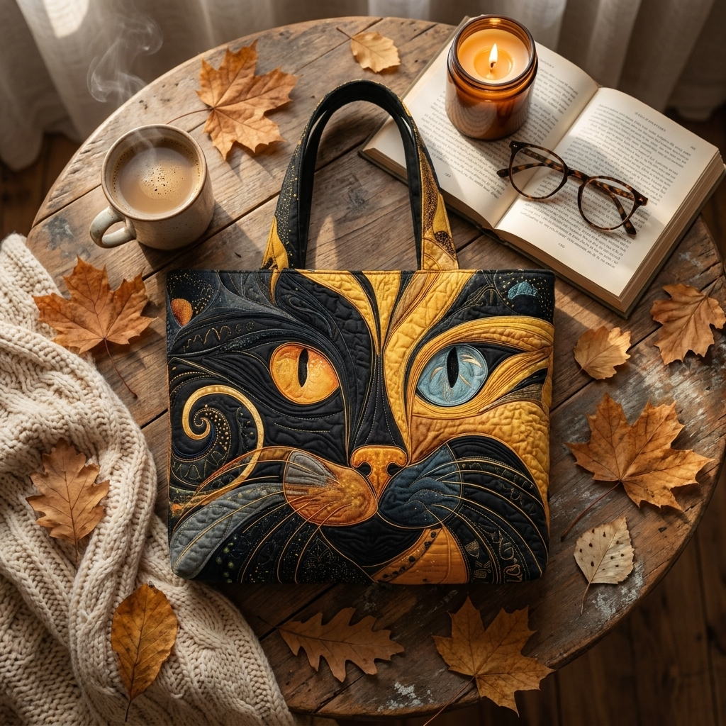 Borsa Artigianale - Gatto Mistico