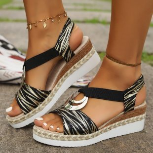 Arianna | Sandali Confortevoli Ergonomici con Tacco Composito
