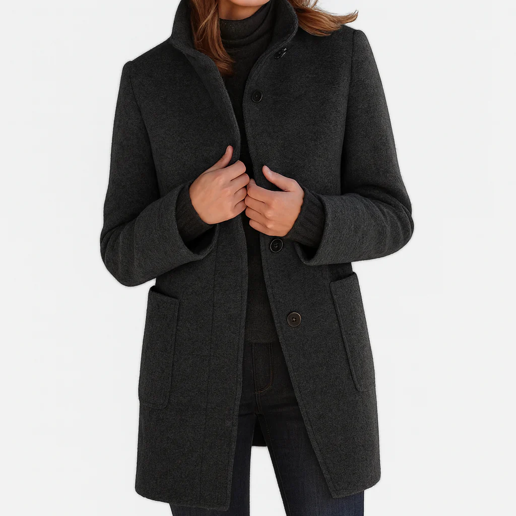 Anna™ | Classic Everyday Button Coat
