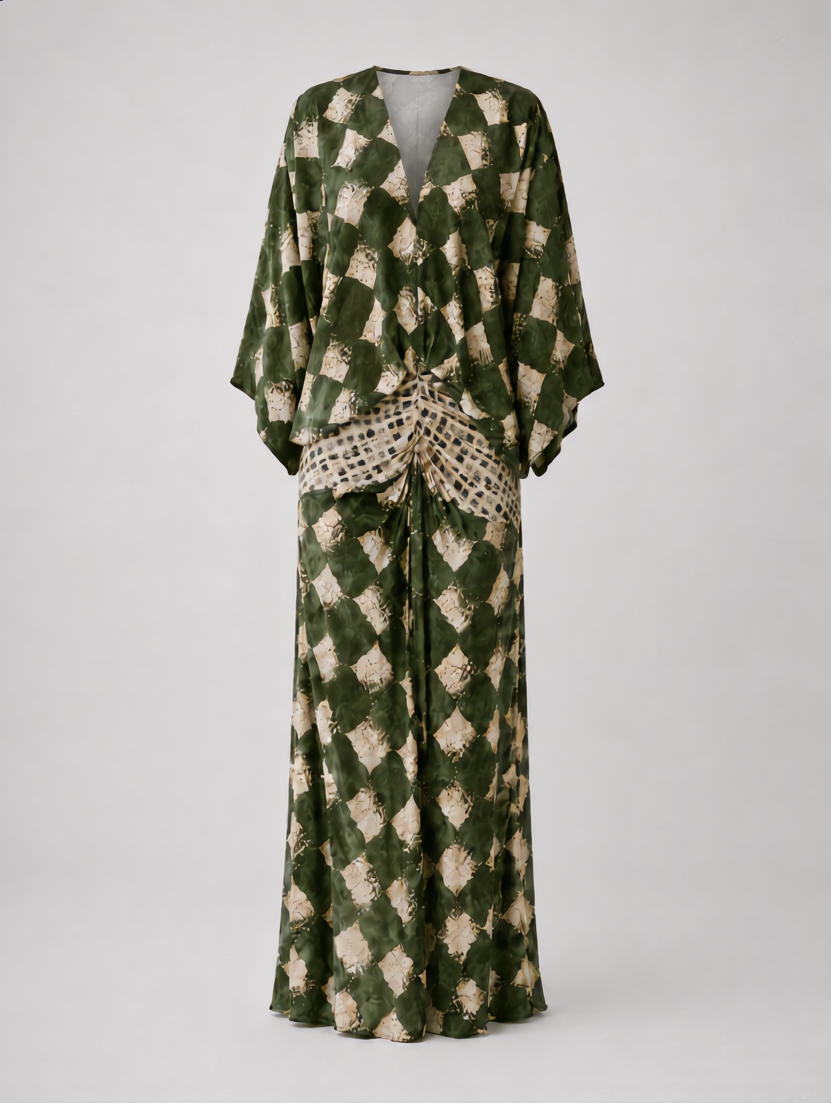 Madison Mosaic Maxi Dress | Cantabrian Mosaic
