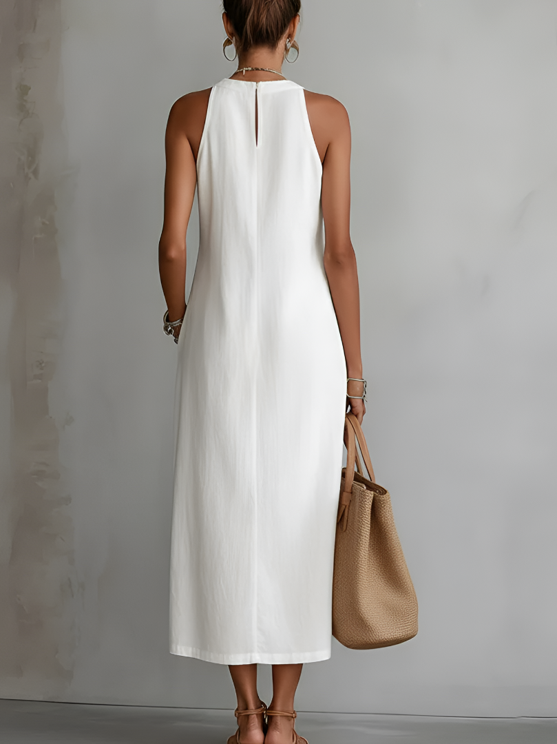 Clara | Lace-Trimmed Summer Dress