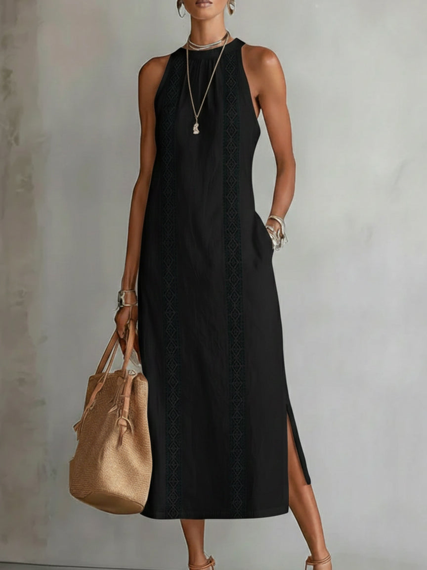 Clara | Lace-Trimmed Summer Dress
