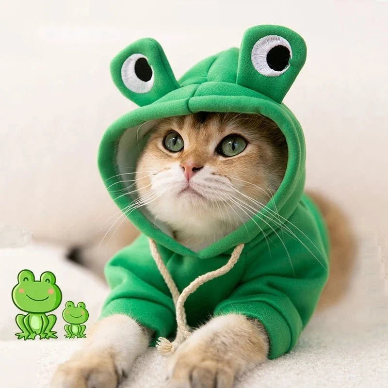 Animal Costume Fleece Pet Hoodies