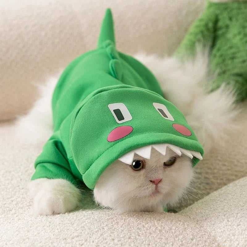 Animal Costume Fleece Pet Hoodies