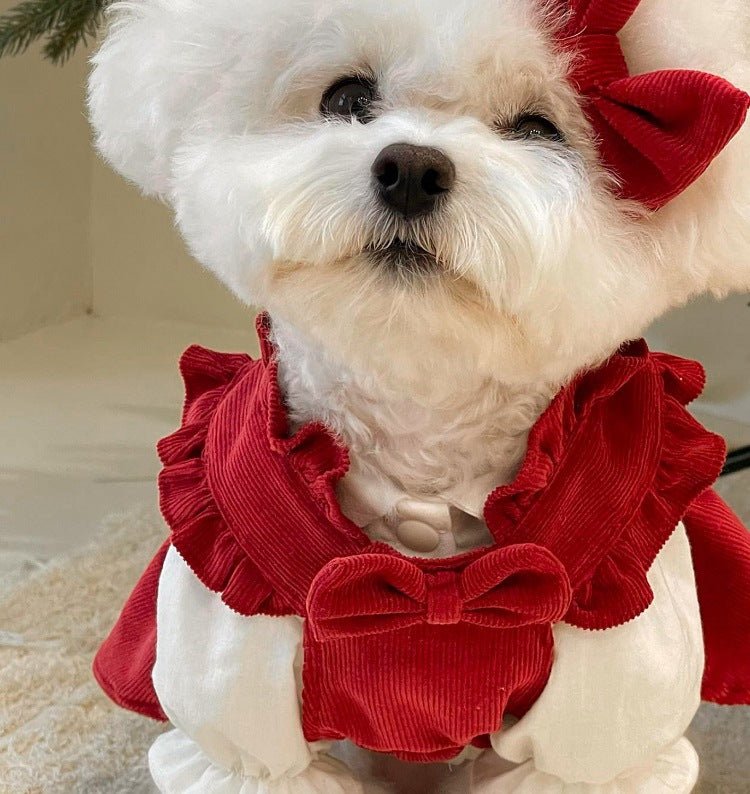 RubyBelle Three-Piece Dog Dress Set