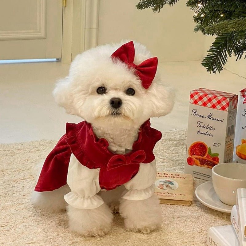 RubyBelle Three-Piece Dog Dress Set