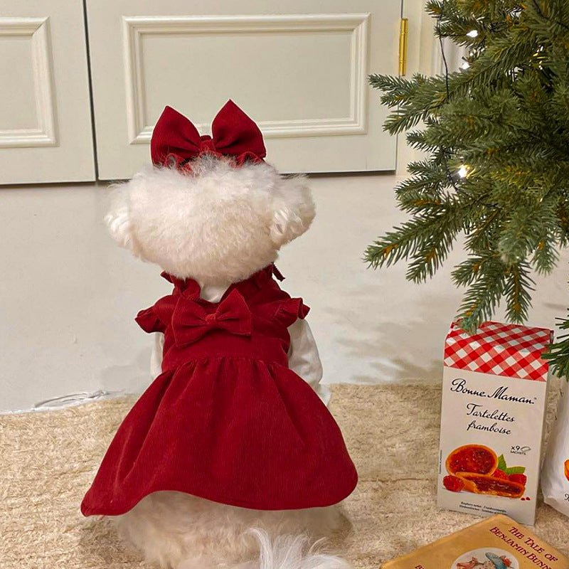 RubyBelle Three-Piece Dog Dress Set