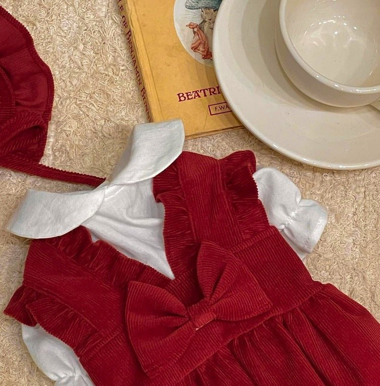 RubyBelle Three-Piece Dog Dress Set