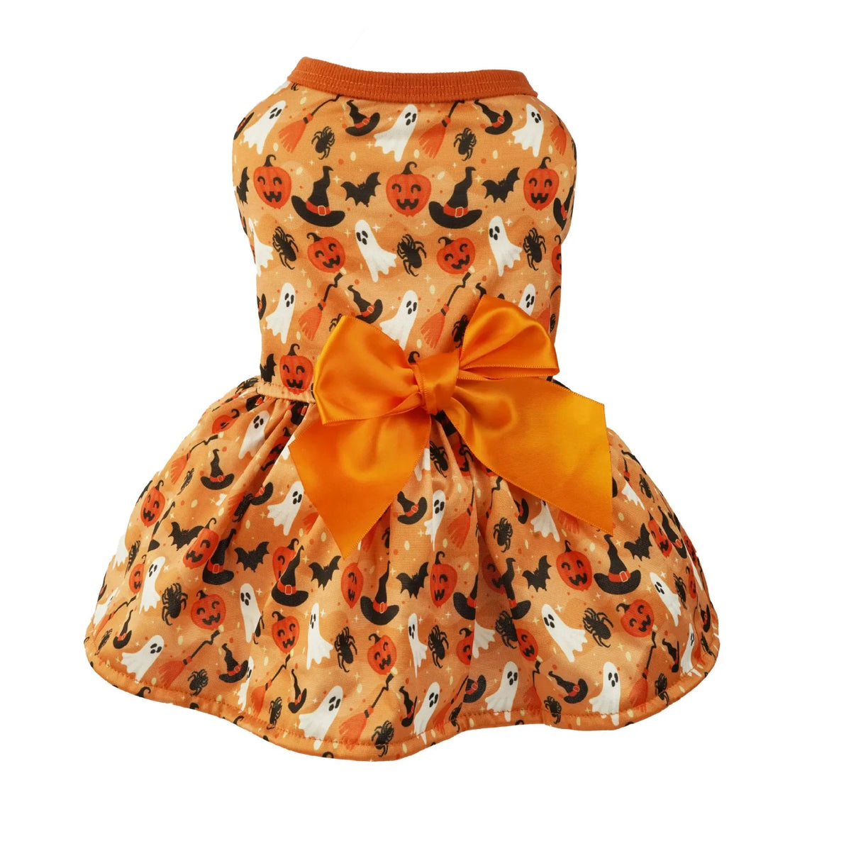Pumpkin Halloween Dog Dress