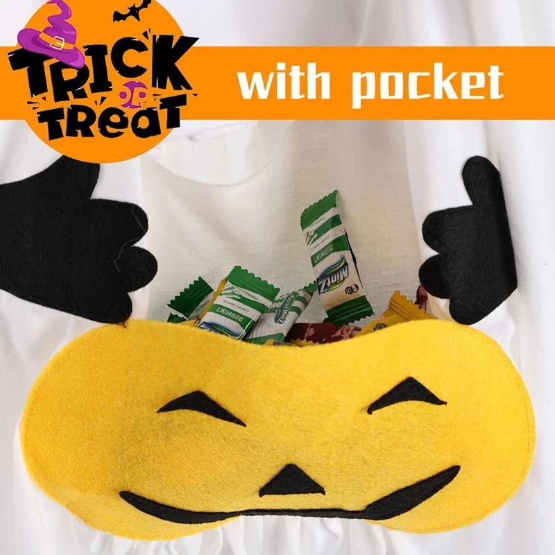 Pumpkin Ghost Pet Costume