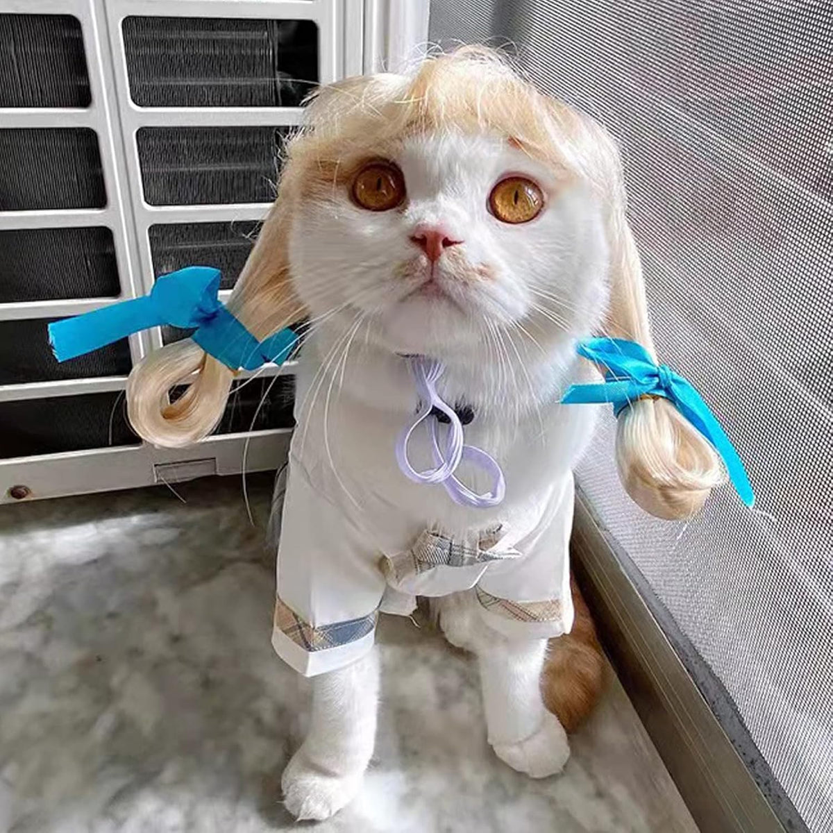 Funny Pet Costume Wigs