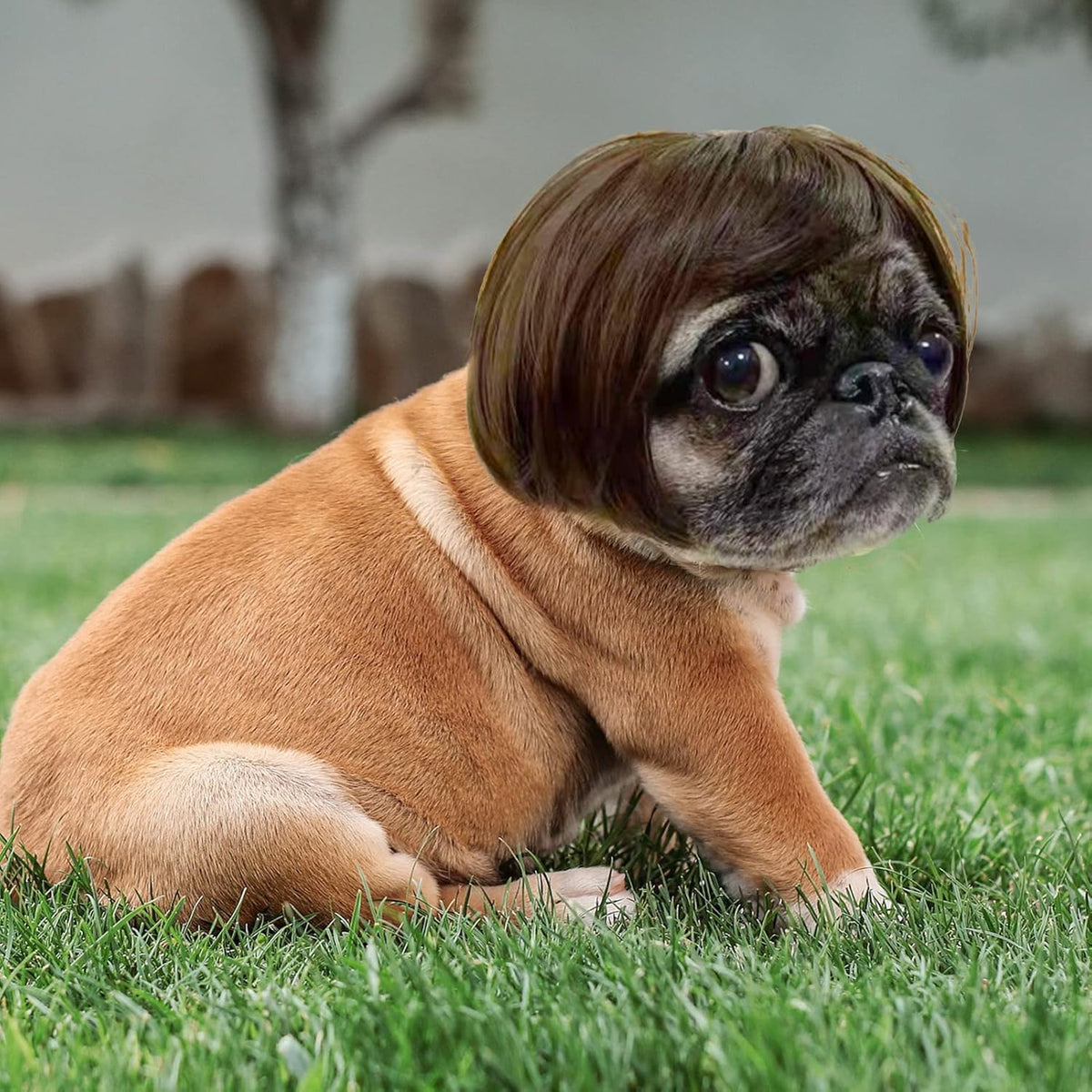 Funny Pet Costume Wigs