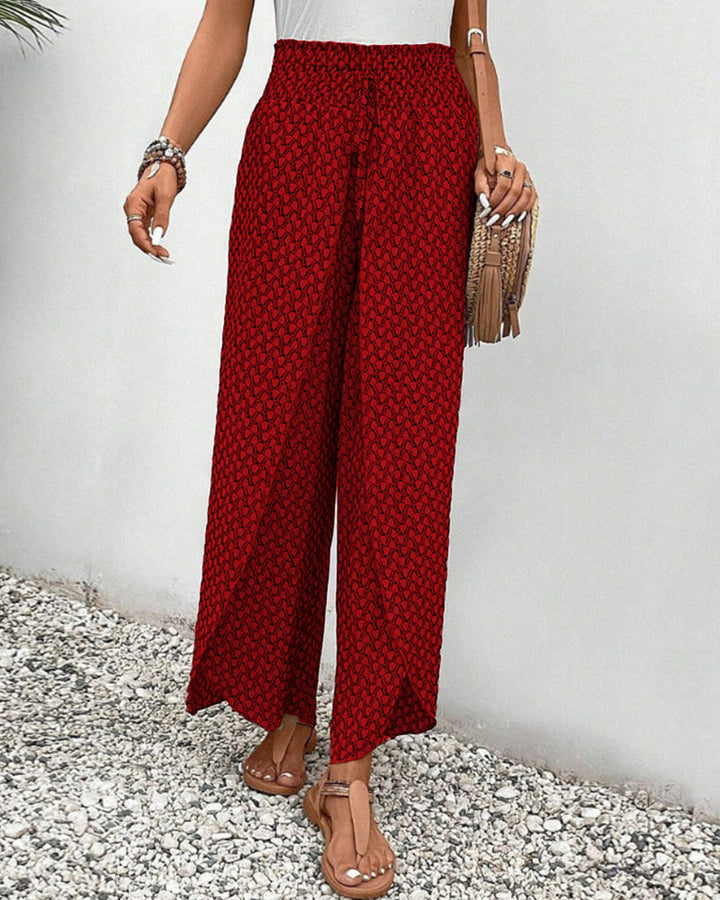 Lunara | Flowing Wide Leg Trousers