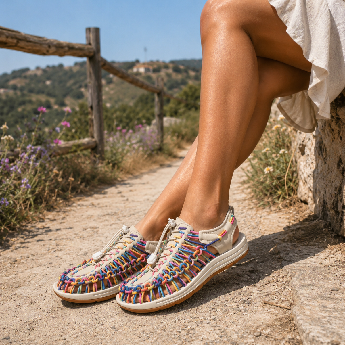 Sandali Calypso™ Flessibili, Traspiranti e Ultra Confortevoli