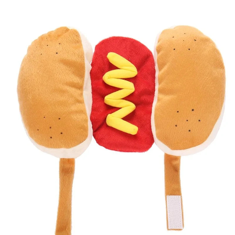 Adjustable Hot Dog Pet Costume