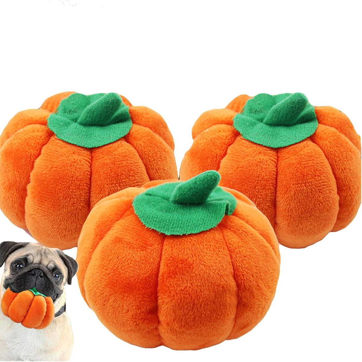 Pumpkin Plush Pet Toys