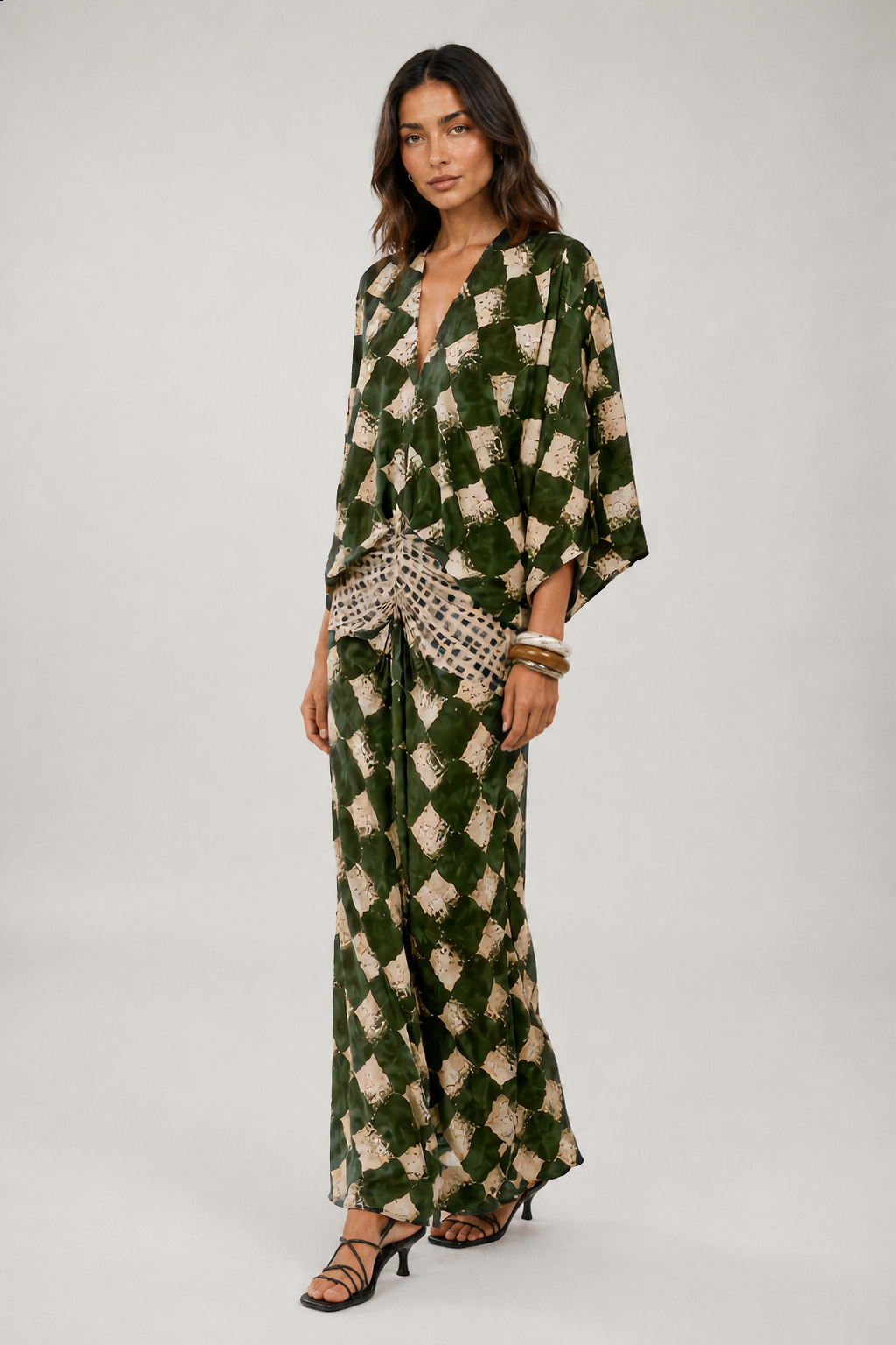 Madison Mosaic Maxi Dress | Cantabrian Mosaic